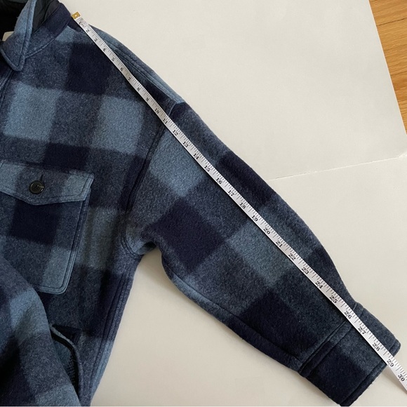 Isabel Marant Étoile Fontizi Checked Plaid Wool Blend Long Coat Shacket Size 1 - Picture 12 of 12